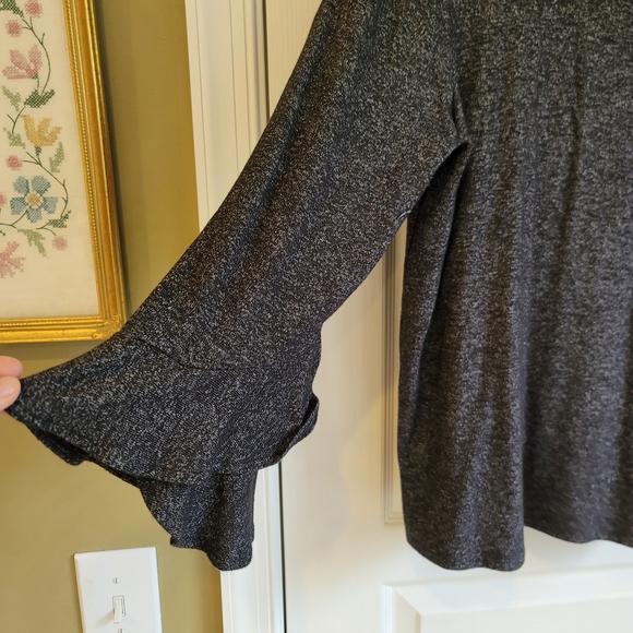 Ann Taylor Factory bell sleeve blouse - Picture 2 of 6